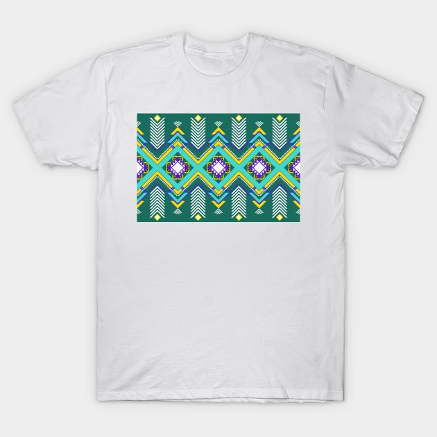 Ethnic tribal Pattern T-Shirt by Cocofolios